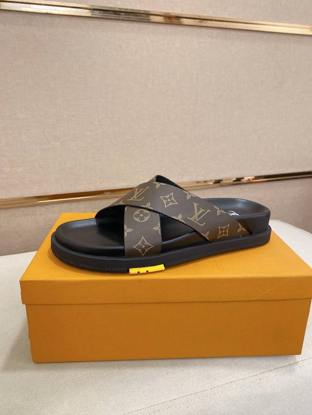 Factory P Price Lv Creates Top Purchasing Men's Spring And Summer Slippers Count