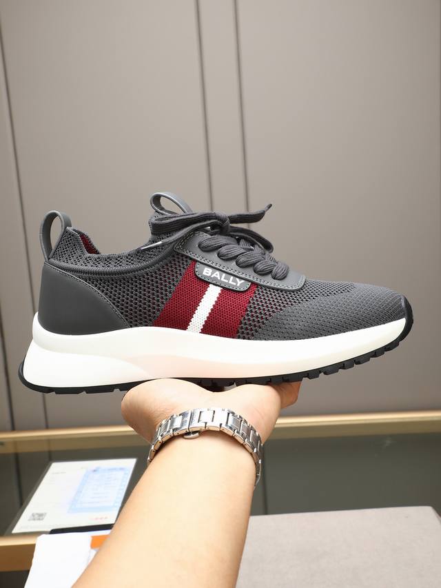 Factory P Ball*Bally's New Davyn Sports Shoes For Men. Soft And Breathable Stret