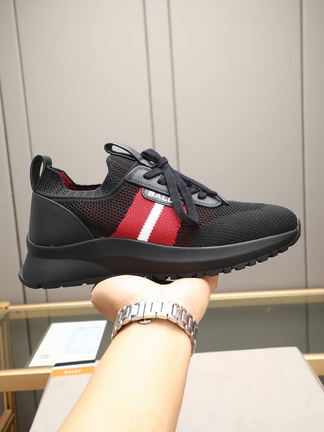 Factory P Ball*Bally's New Davyn Sports Shoes For Men. Soft And Breathable Stret