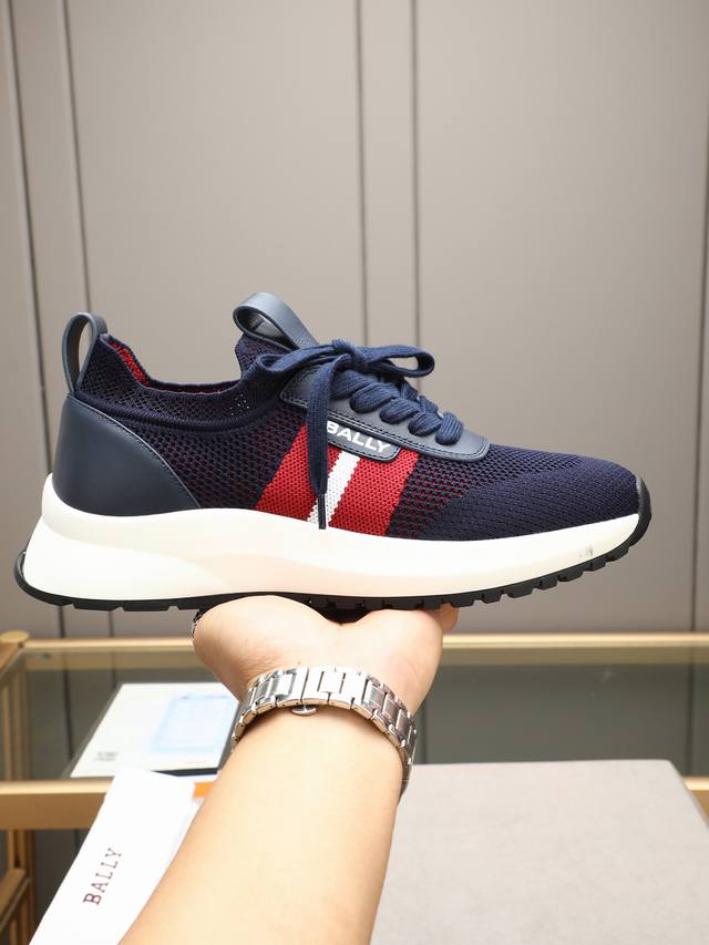 Factory P Ball*Bally's New Davyn Sports Shoes For Men. Soft And Breathable Stret