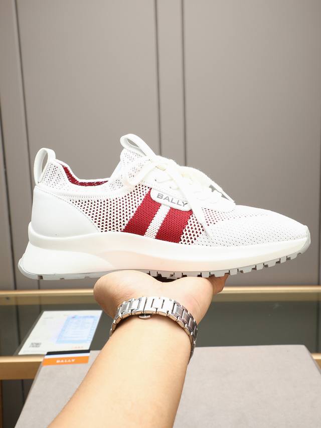 Factory P Ball*Bally's New Davyn Sports Shoes For Men. Soft And Breathable Stret