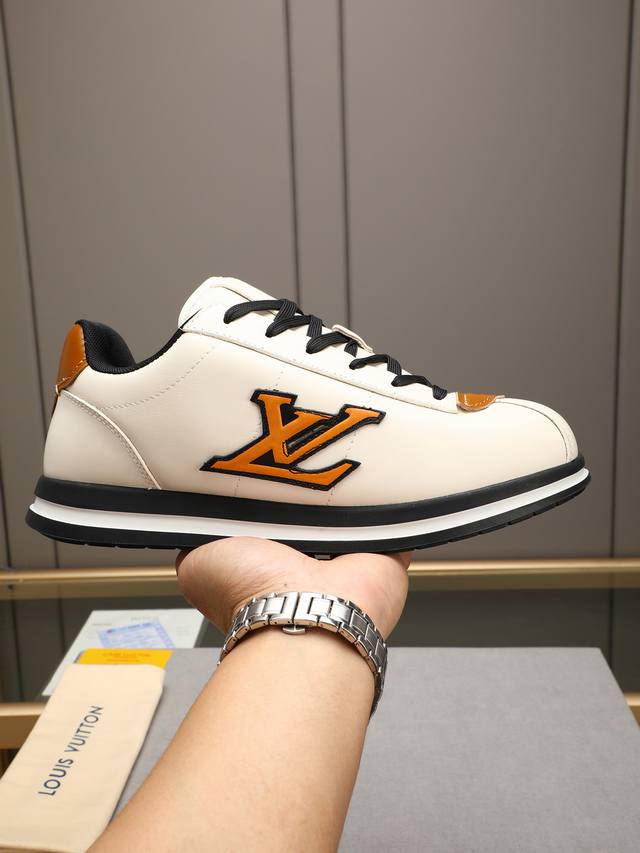 lvlouis Vuitton L's Runner Tatic Series Thick-Soled Casual Sports Shoes Origi