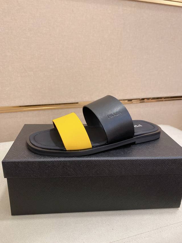 Factory P Price Prada Slippers Top Purchasing Men's Spring And Summer Slippers C