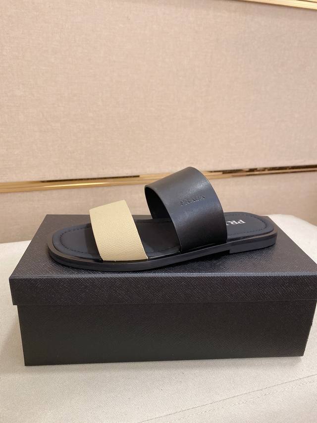 Factory P Price Prada Slippers Top Purchasing Men's Spring And Summer Slippers C