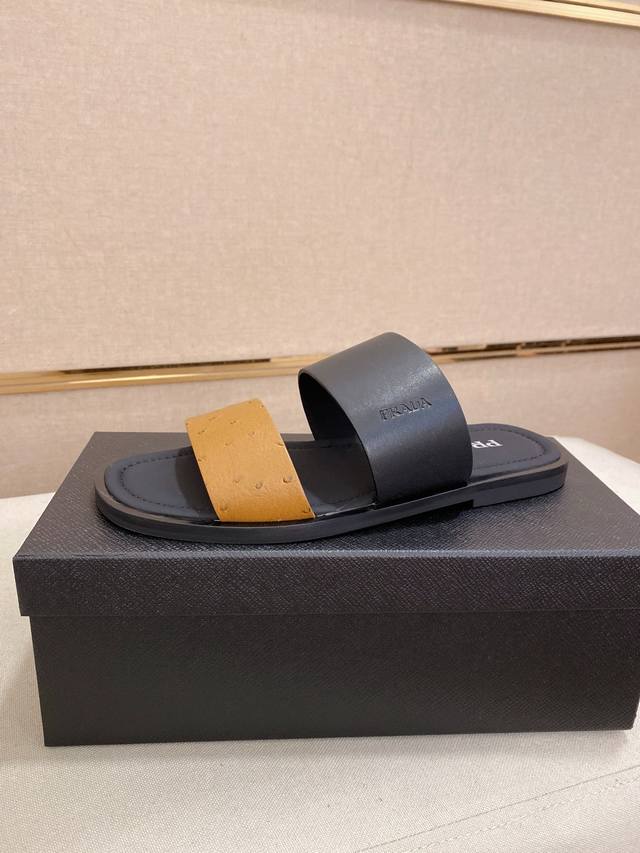 Factory P Price Prada Slippers Top Purchasing Men's Spring And Summer Slippers C