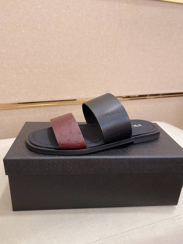 Factory P Price Prada Slippers Top Purchasing Men's Spring And Summer Slippers C