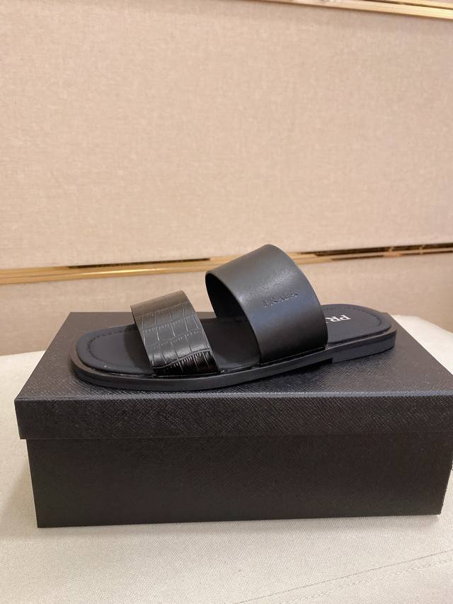 Factory P Price Prada Slippers Top Purchasing Men's Spring And Summer Slippers C