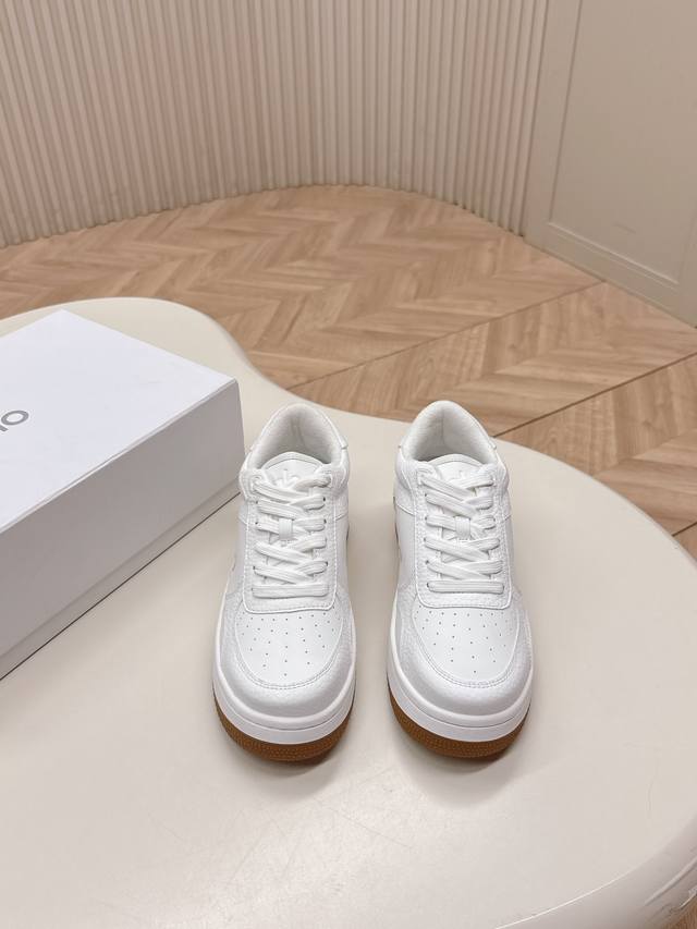 Alo Niche Fashion Brand New Spring And Summer White Shoes With Color Matching Th