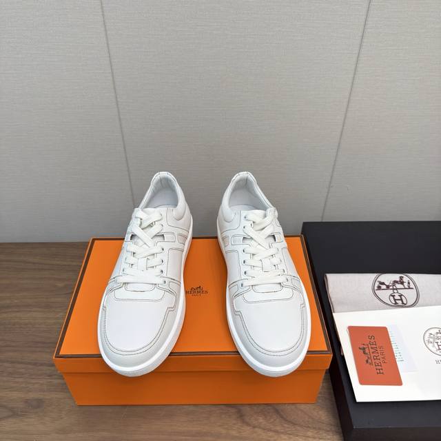 hermes Hermes 24 Fe New Arrival~ New Bouncing Sports Casual Shoes, Top Versio