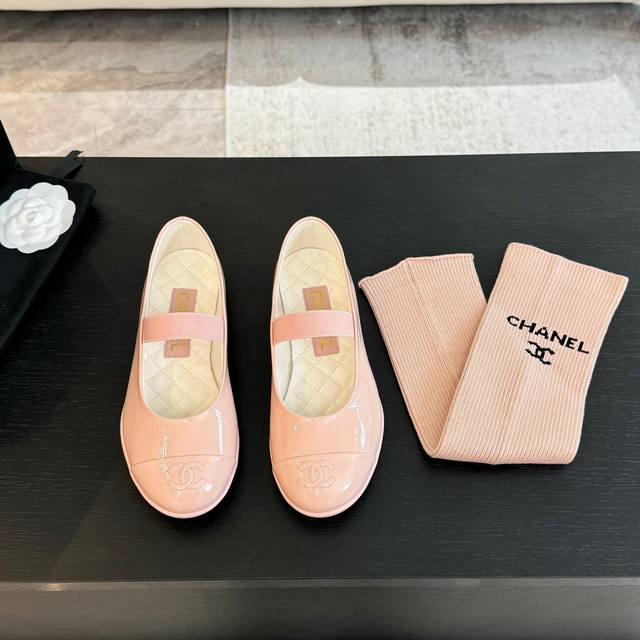 Chanel 223 Mary Jane Shoes Macaron Series Socks 25 New Spring And Summer Chanel