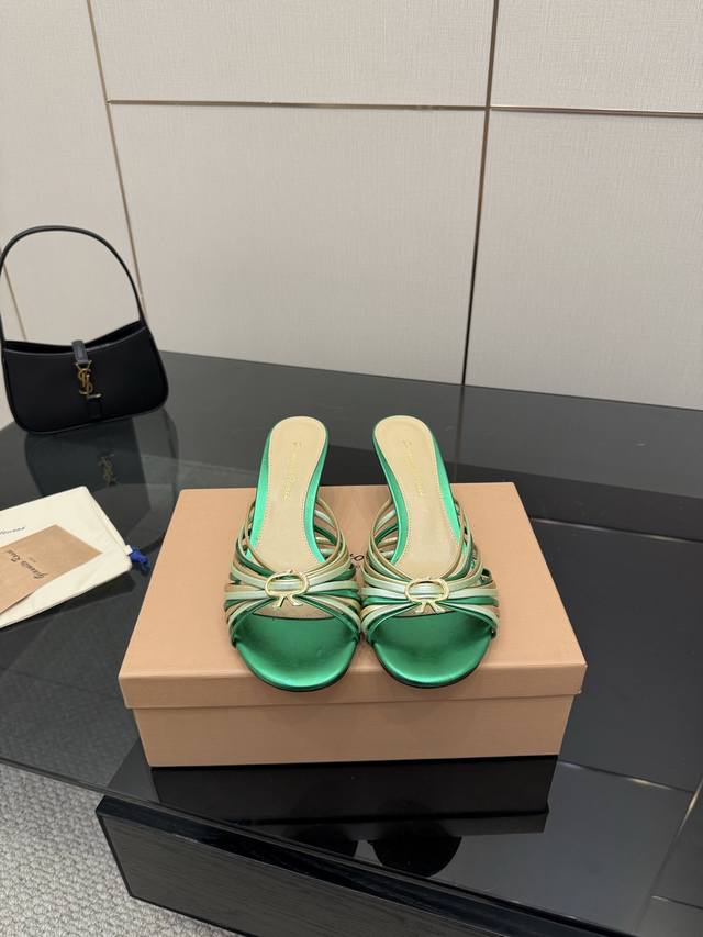 gianvito Rossi 2025 New Slippers Original Development Top Version Purchasing