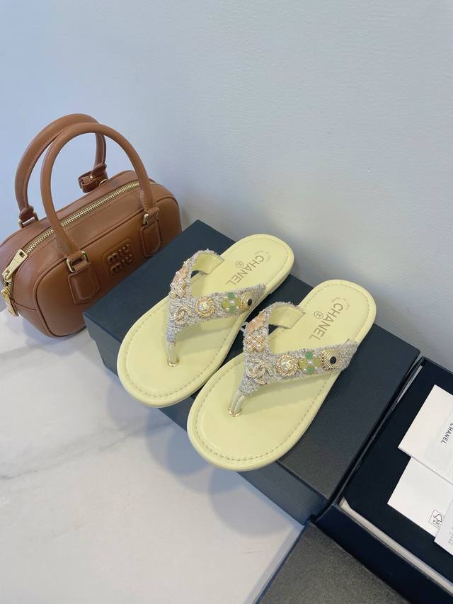 chanel Chanel 25C Summer Craft Shoes, Special Handmade Artworks Are So Beauti