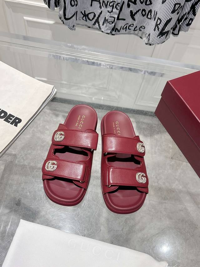 Factory Gucci Summer Latest Sandals, Slippers, Beach Shoes, Versatile M Skirts A