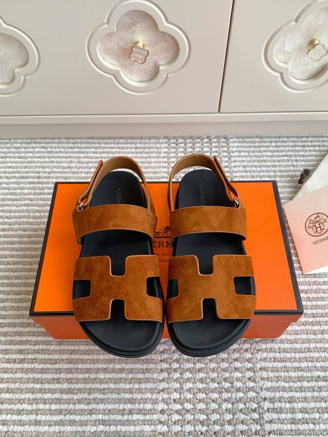 Instant Quantity Price: Men +10 Hermes Extra Pig Nose Couple Chain Slippers Top