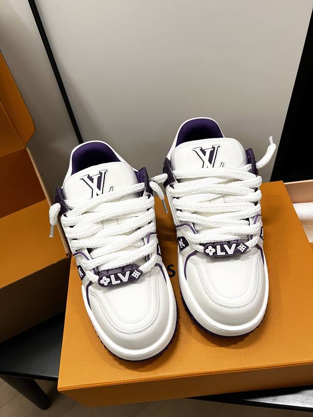 Price: Top Purchasing Version Couple Model Lv Louis Vuitton Diy Buckle Sneakers
