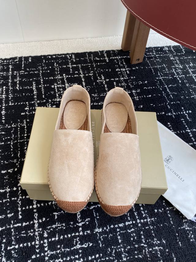 Purchasing-Level Slippers Brunello Cucinelli 25Ss Spring And Summer New Fisherma
