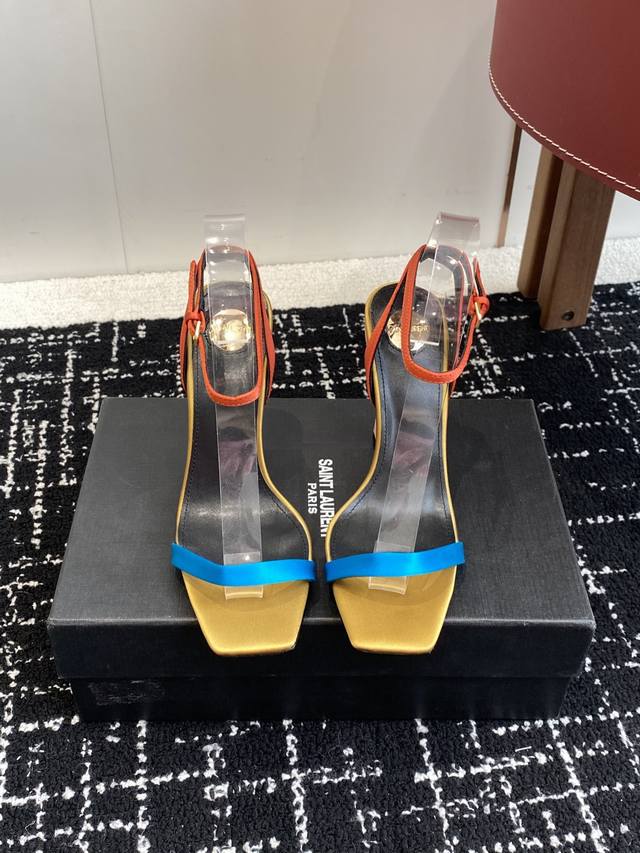 Purchasing Level Saint Laurent Ysl Wedge Sandals Top Quality 2025 Summer New Sty