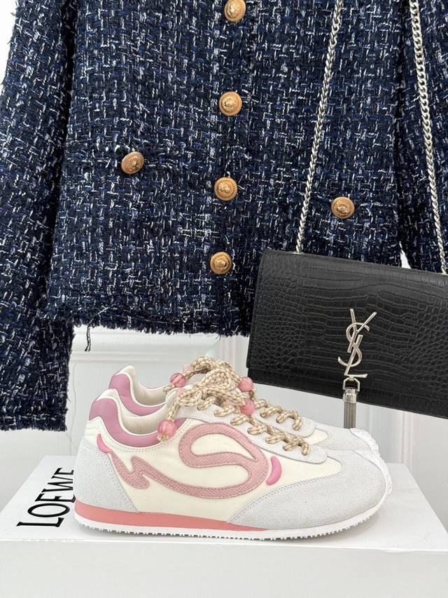 Factory Price Loew*25Ss Early Spring New Catwalk Ballet Leisure Sports Dexun Sho