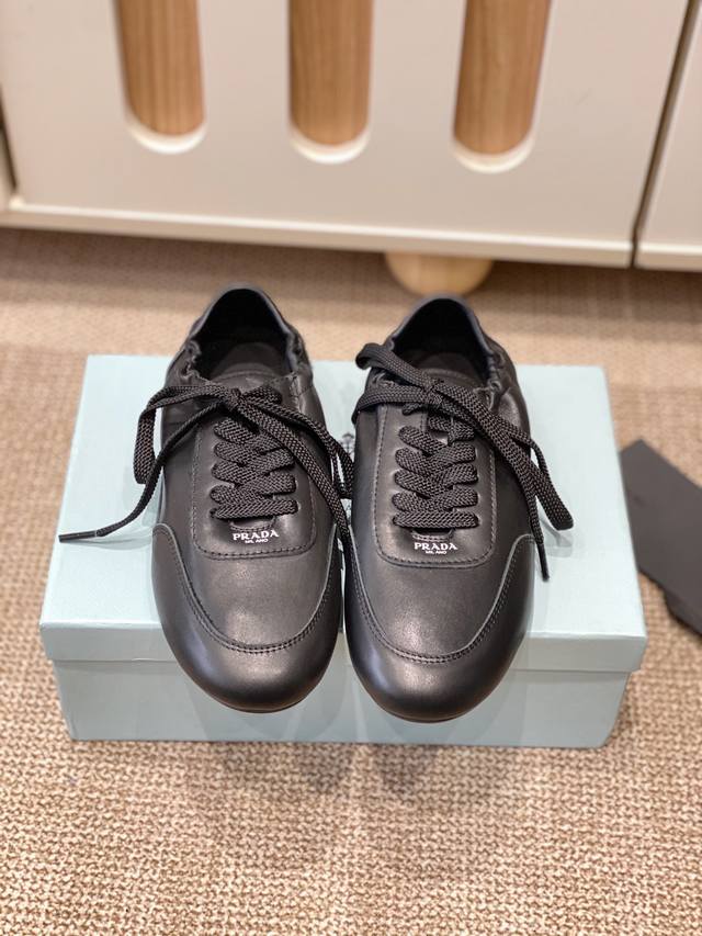 Black Cowhide 11 Colors Prada's New Dexterity Shoes Have A Textured Suede Upper