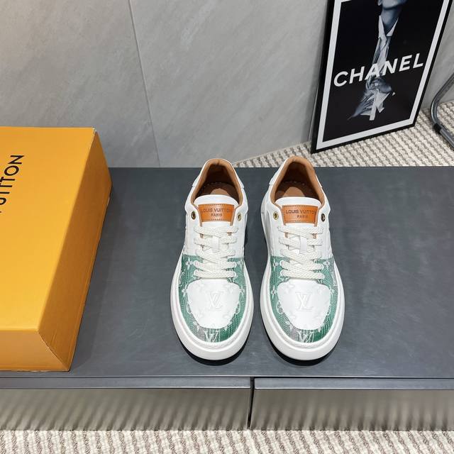 Factory: Men's Top Exclusive First Release Men's Thick-Soled Casual Shoes Lv 25