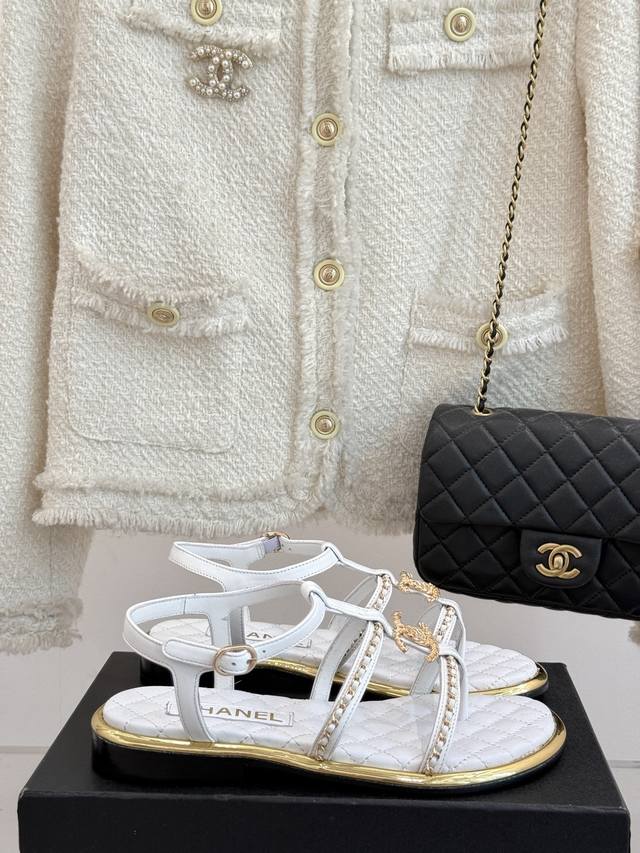 Factory Price Chane* Chanel 25P Spring And Summer New Products Flat Chain Double