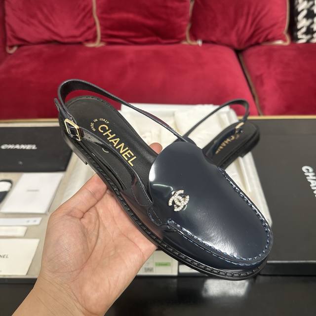 Dark Blue Back Empty Model Chanel Chanel's Most Popular Loafers This Year, All C