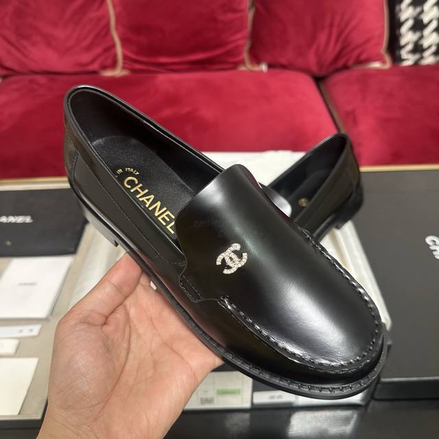 Black Patent Leather Chanel Chanel's Most Popular Loafers This Year, All Colors