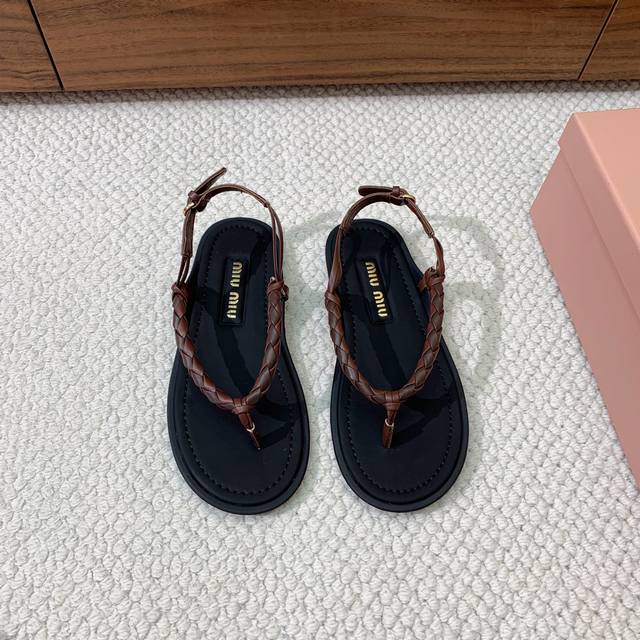 miumi* Fairy Simple Style Flip Flops The World's Hottest Flip Flops Appear On