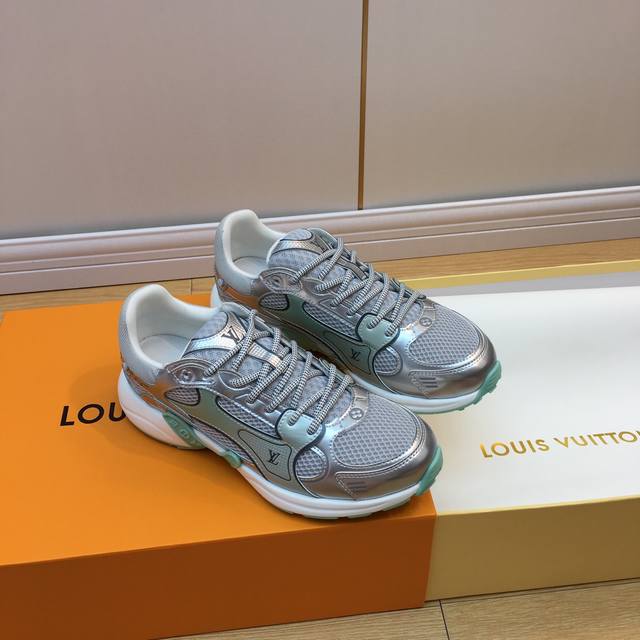 lv Louis Vuitton L's Latest Olympia Series Couple Sports Shoes Running Shoes