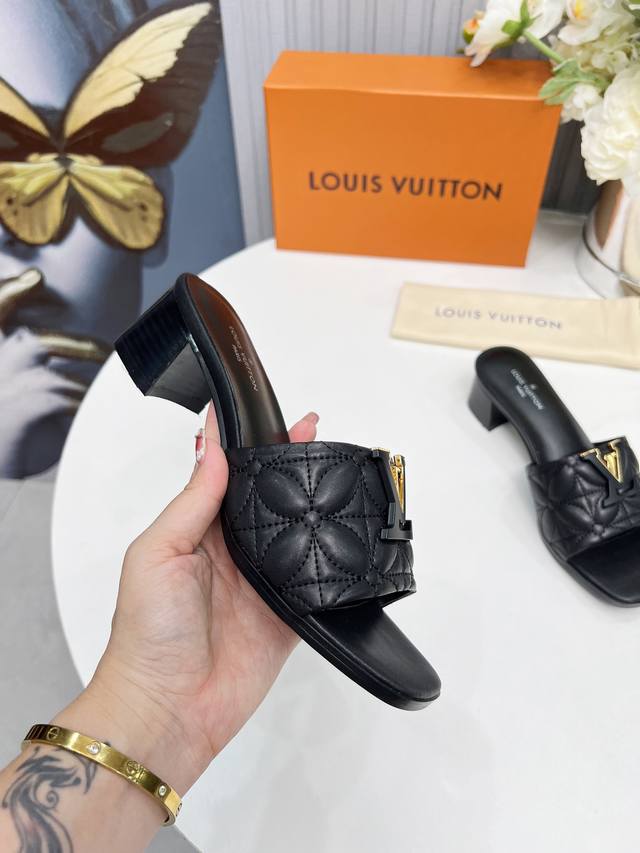 Leather Sole +40 Louis Vuitton2025 Louis Vuitton Summer New Slippers Original Mo