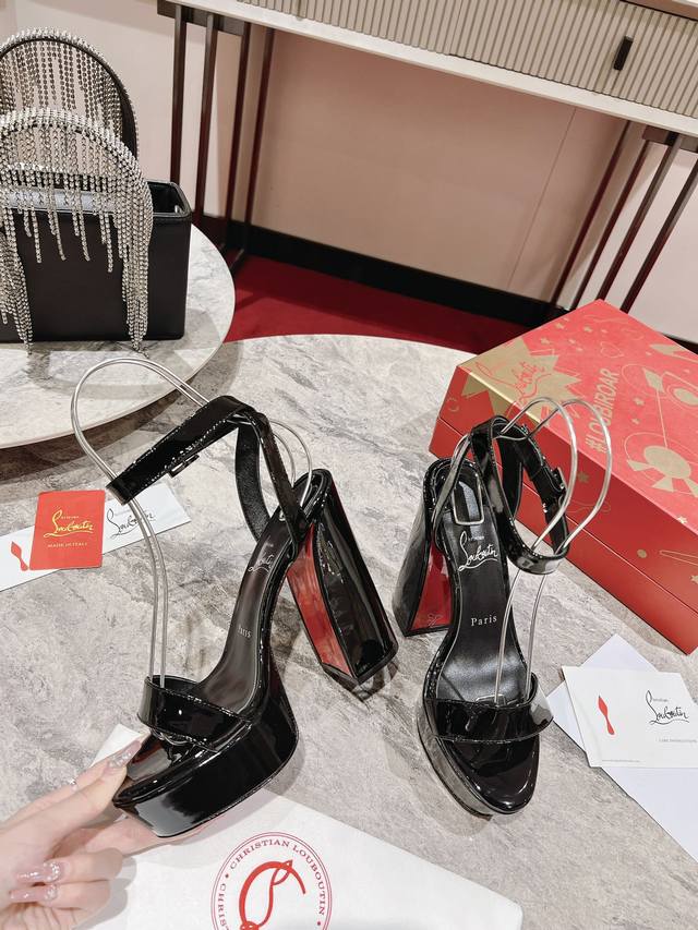 Platform Sandals W. This Maison Christian Louboutin Platform Sandal Has A 130Mm