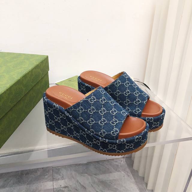 gucci Gucci Official Website Latest High Version Limited Edition Thick-Soled