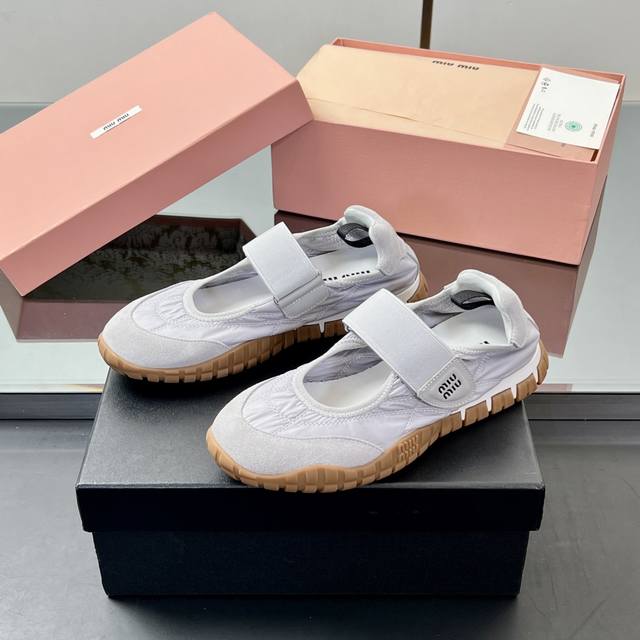 Upgraded Version Upgraded Version High Quality Miu Miu Tyre Lace-Up Velcro Thick