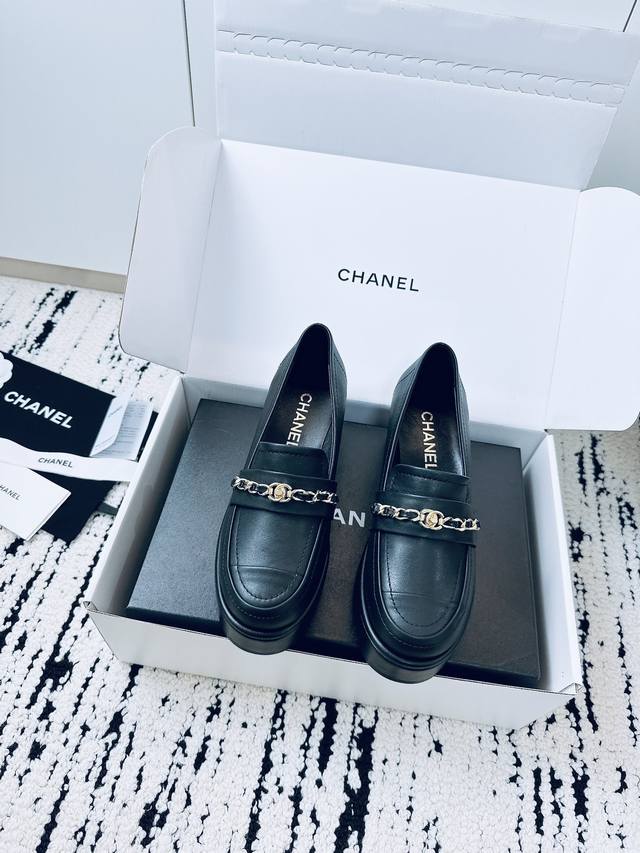 Top Quality Chanel Spring New Style Loafers Celebrities And Internet Celebrities