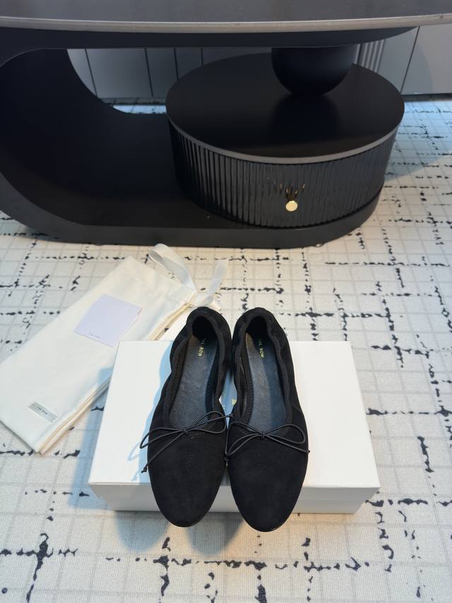 the Row 2025 Spring And Summer New Bow Ballet Shoes It Is Said That This Is T