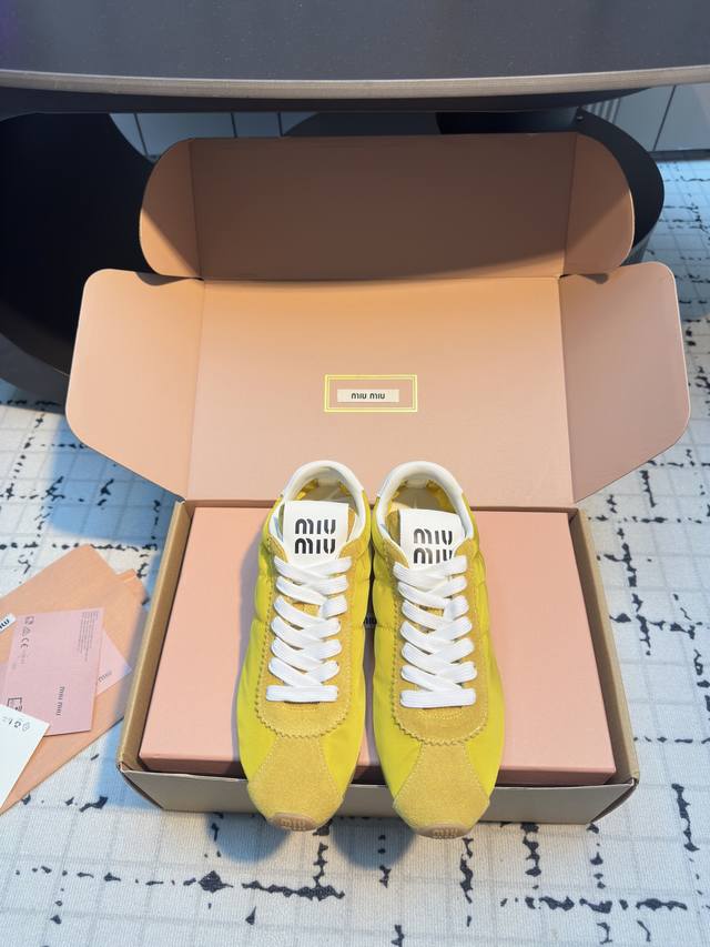 Purchasing-Level Miumi* German Training Shoes 2025 New Popular Forrest Gump Shoe