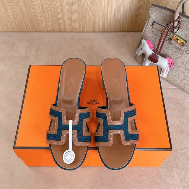 New Color Factory Price P Hermes Hermes H Slippers Oasis Sandal Series Is Fashio