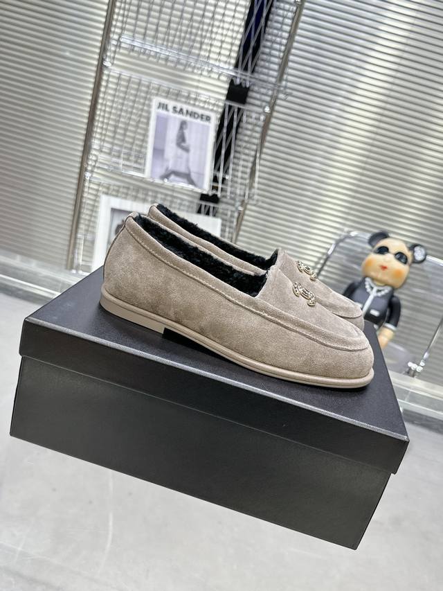 k Teddy Fur Loafer High Version Purchased At The Counter For 9300*K's Most Po