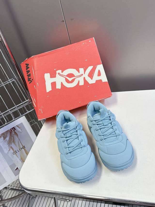 marni X Hoka Puff Bread Sneakerssneakersmarni's Creative Director Francesco R