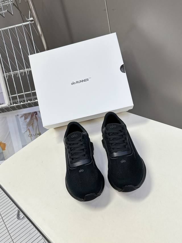 alo2025 Spring And Summer Latest Thick-Soled Couple Sports Running Yoga Shoes