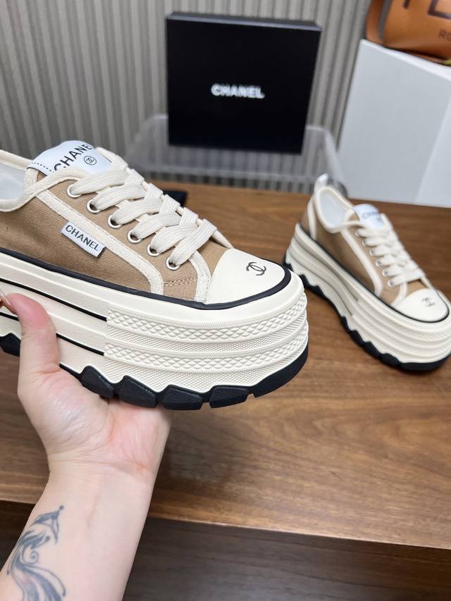 Rush Price: Top Version Original Quality Chanel 2025 Biscuit Shoes Counter Top C