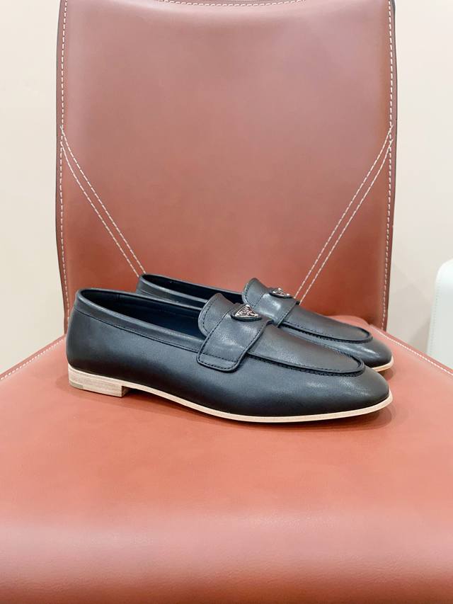 Price: Certified Prad*24Ss New Loafers Low-Key Luxury Lazy Shoes, The Only Choic