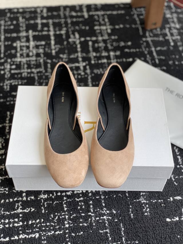 Purchasing Level The Row 25Ss New Spring And Summer Mary Jane Ballet Shoes It Is
