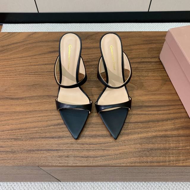 gianvit* Ross* Pointed High-Heeled Slippers Are Classic And Versatile. They C