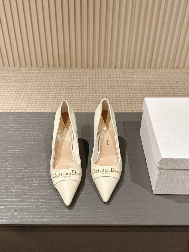 Factory Dior 2025 Spring And Summer Haute Couture Series New My Dior Low-Heeled