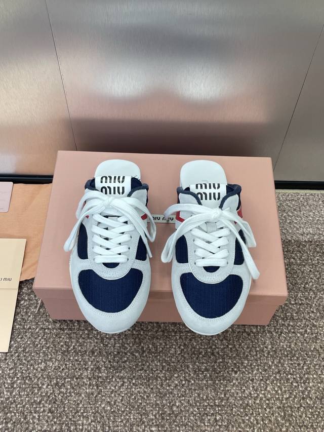 actory P Price P Miumiu 2025 Spring And Summer New Product Contrast Color Ger