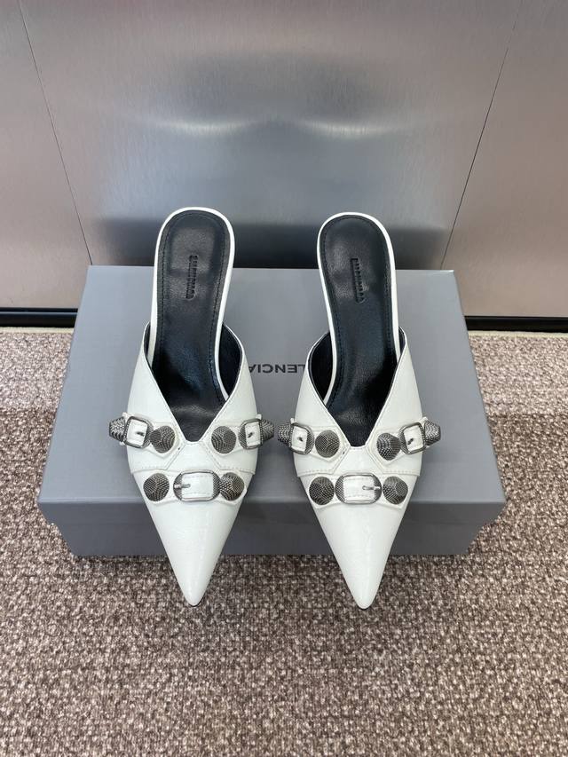 Factory P Price P Balenciaga 2025 Counter Spring And Summer New Pointed Toe Mid-