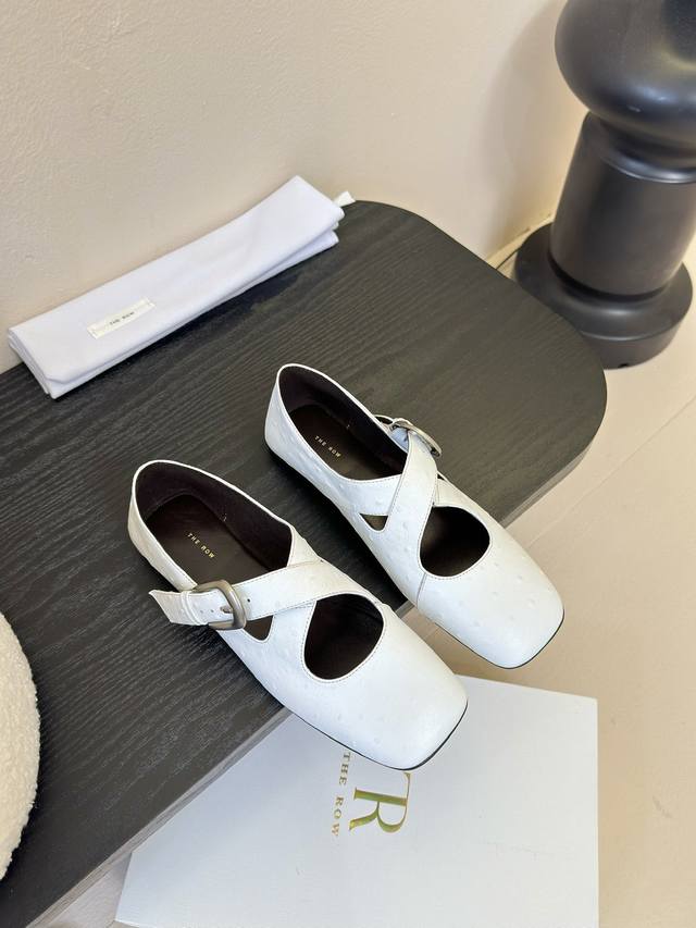 therow Loafers Cross Single Shoes Are Simply The Favorites Of Fashionistas. E