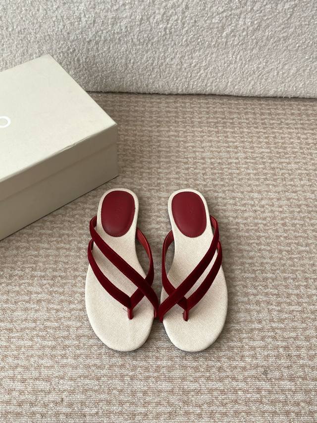 unfolio 25Ss New Summer Flip-Flops Simple But Not Simple Cross Strap Design O