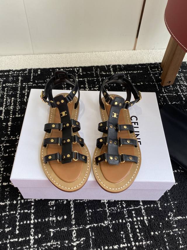Purchasing Level Celine 25Ss New Sandals This Season's Celine Makes Me Fall In L